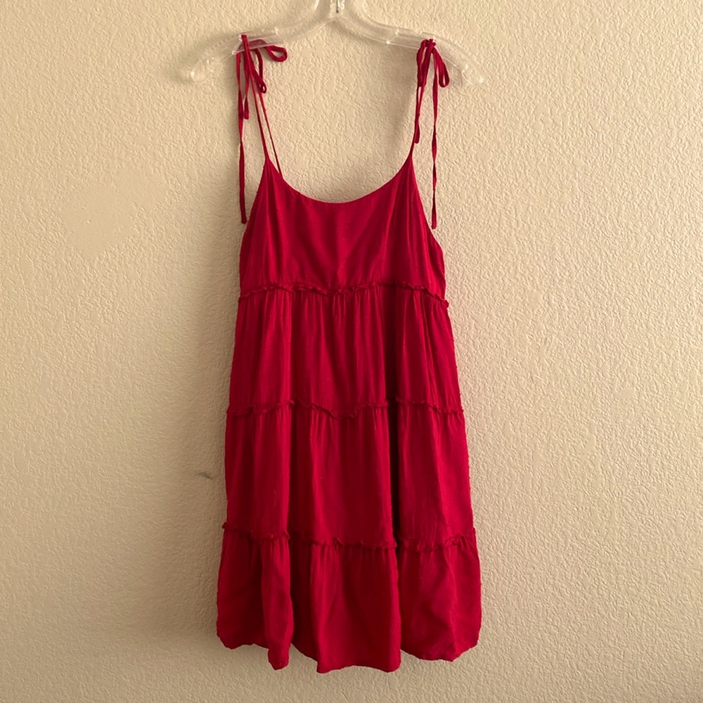 Swiss Dot Mini Dress